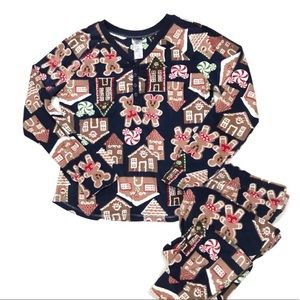 ***Hard to find*** Mickey Mouse Gingerbread Pj’s